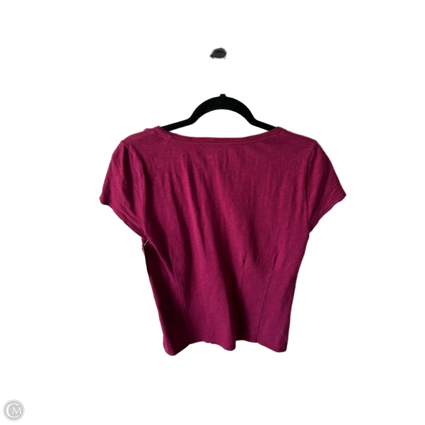 Top Short Sleeve By White House Black Market In Pink, Size: S