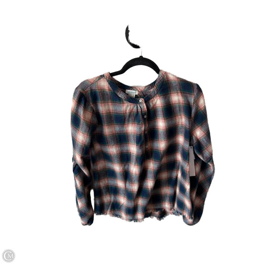 Top Long Sleeve By Sundance In Green & Orange, Size: L