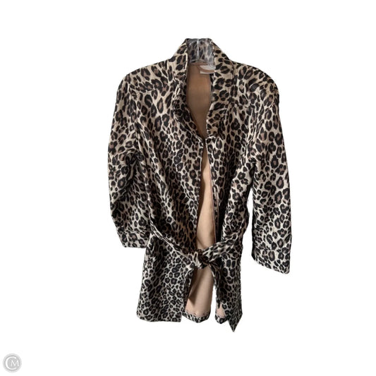 Blazer By Chicos In Animal Print, Size: Xs
