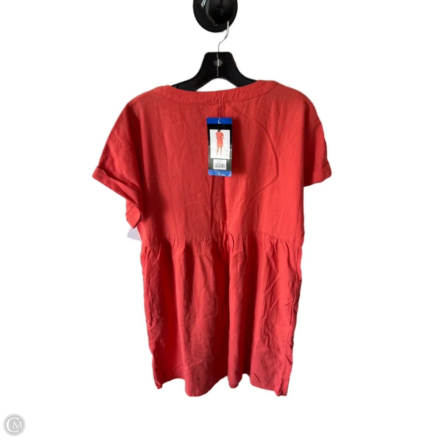 Dress Casual Short By Briggs In Orange, Size: L