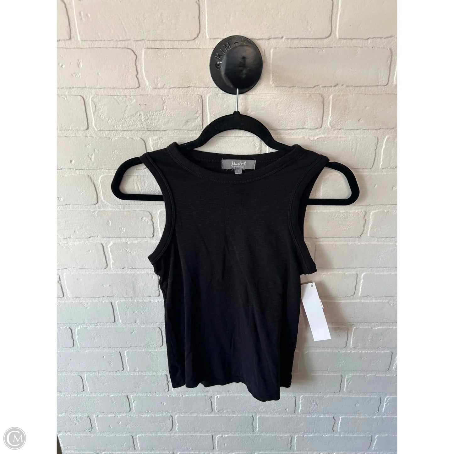 Top Sleeveless Basic By Marled In Black, Size: S