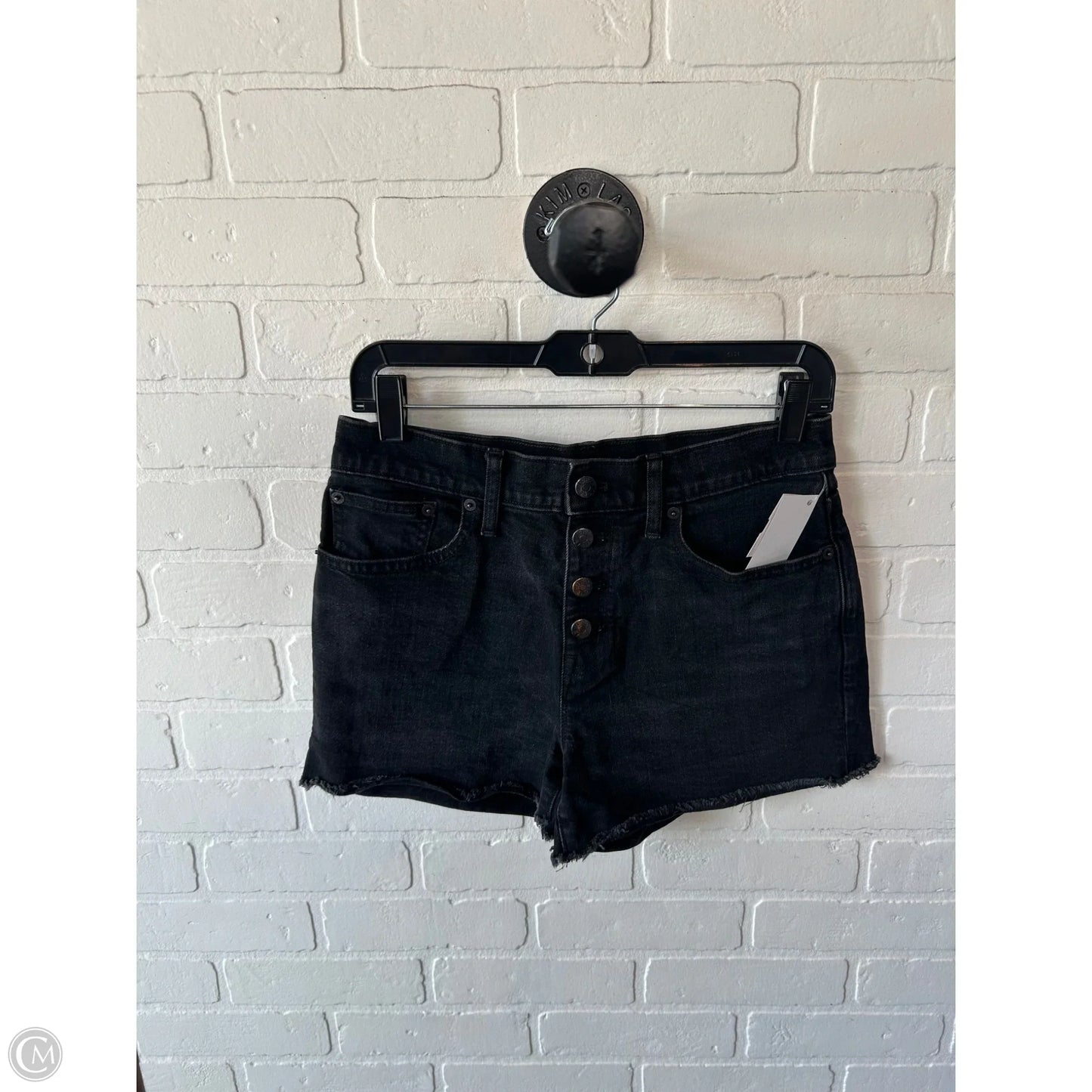 Shorts By J. Crew In Black Denim, Size: 2