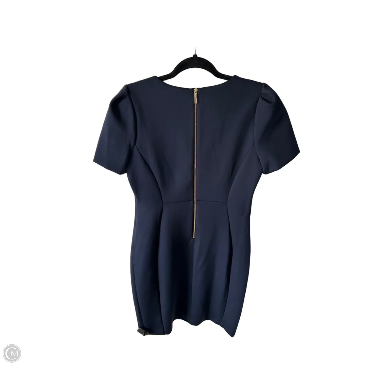 Dress Work By Calvin Klein In Blue, Size: L