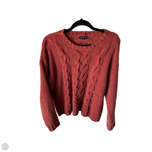 Sweater By American Eagle In Red, Size: M