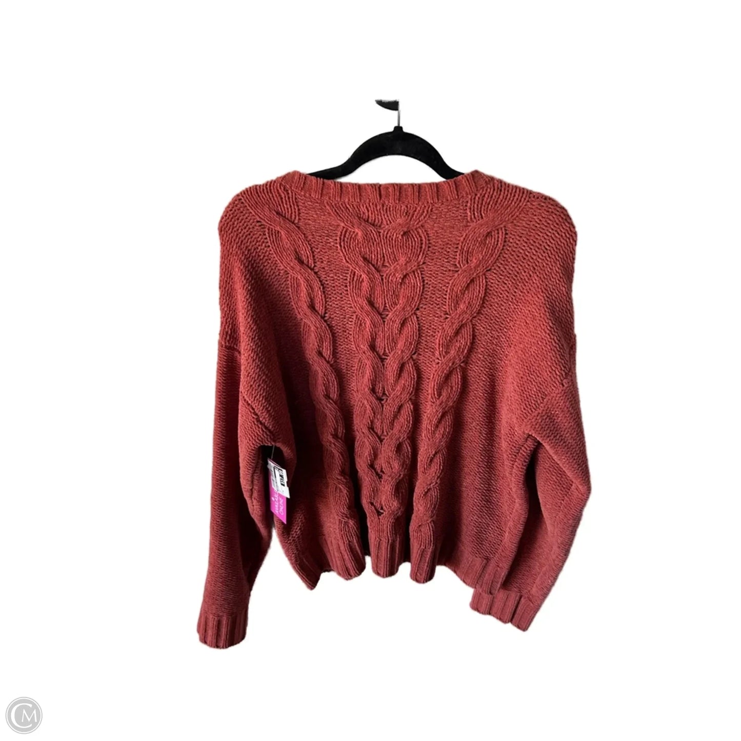 Sweater By American Eagle In Red, Size: M