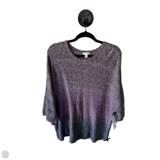 Sweater By Pure Jill In Purple, Size: Xl