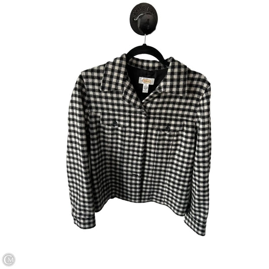 Blazer By Talbots In Black & White, Size: M