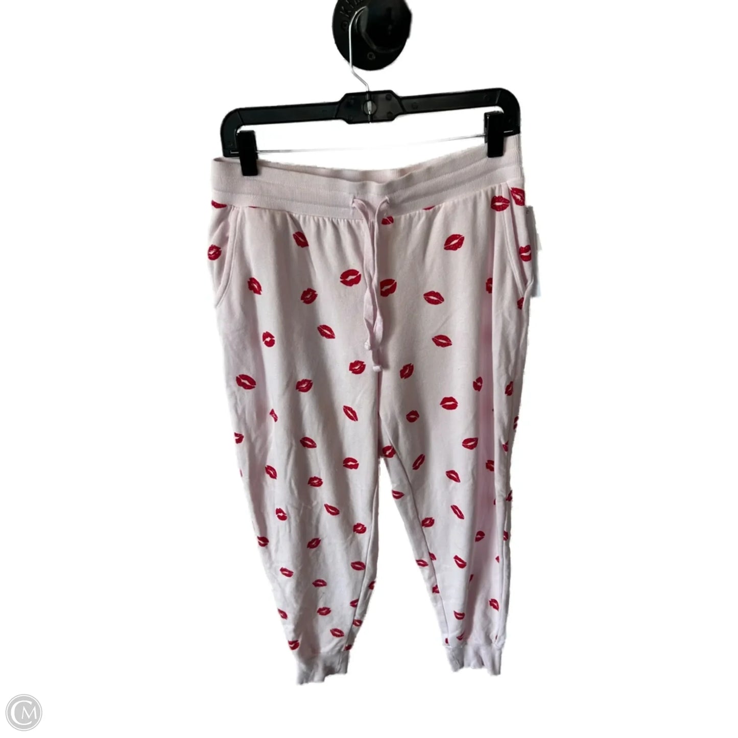 Lounge Set Pants By Colsie In Pink & Red, Size: M