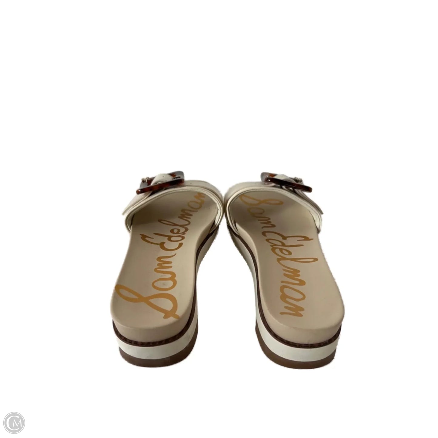 Sandals Flats By Sam Edelman In Tan, Size: 5.5