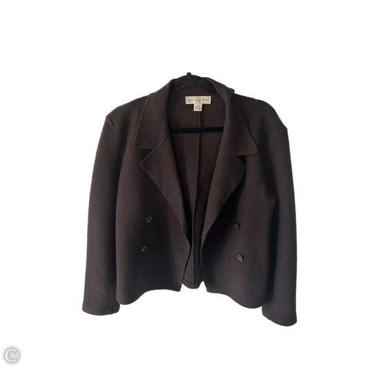 Blazer By Casual Corner In Brown, Size: M