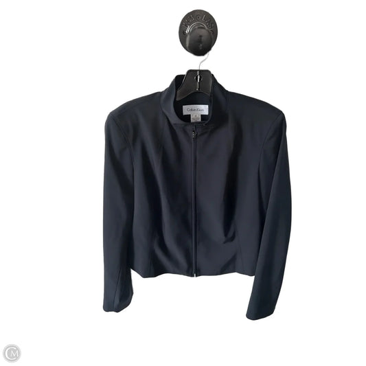 Blazer By Calvin Klein In Blue, Size: M