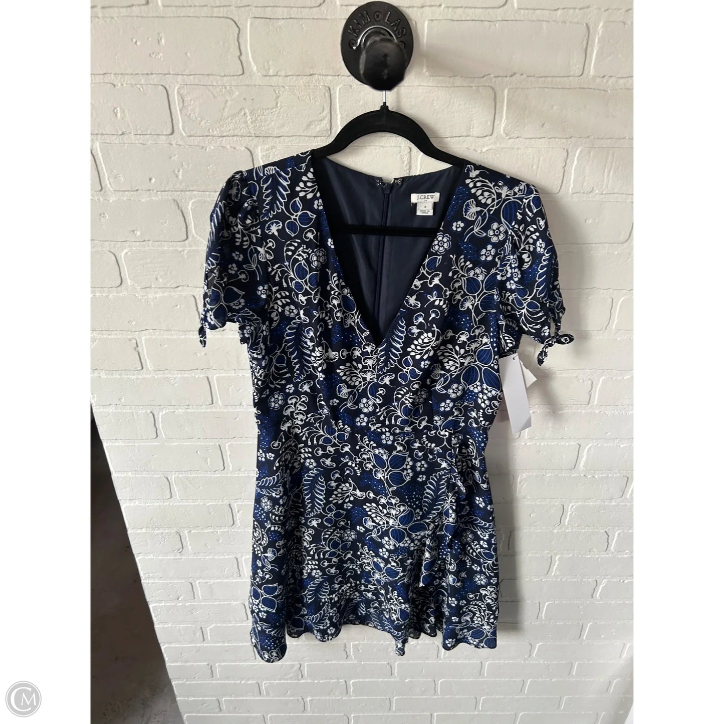 Dress Casual Short By J. Crew In Blue, Size: M
