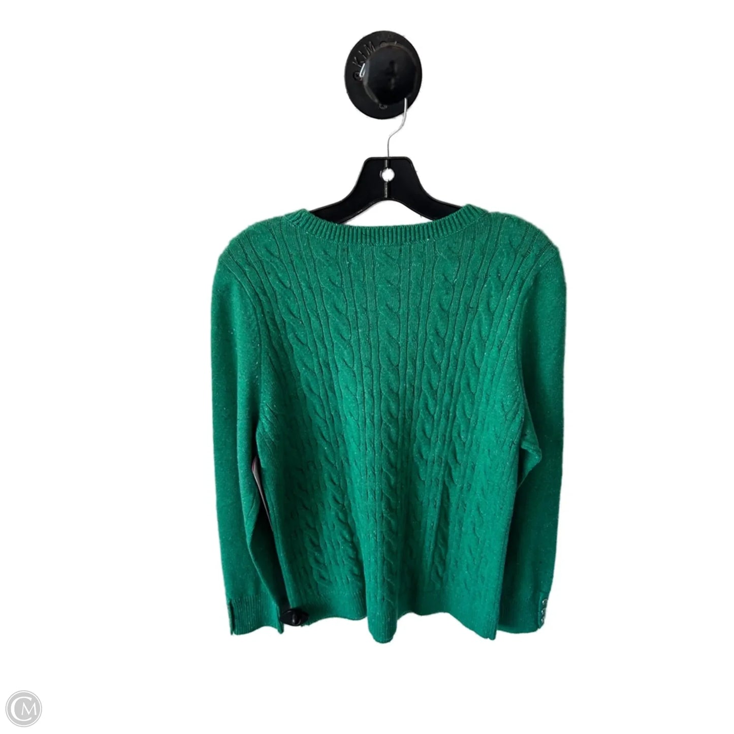Sweater By Talbots In Green, Size: L