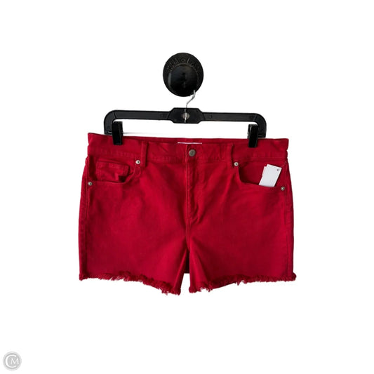 Shorts By Loft In Red, Size: 12