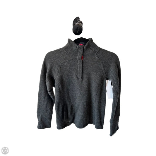 Jacket Fleece By Clothes Mentor In Grey, Size: S