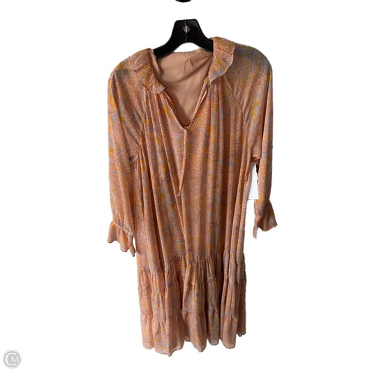 Dress Casual Maxi By Illa Illa In Orange, Size: M