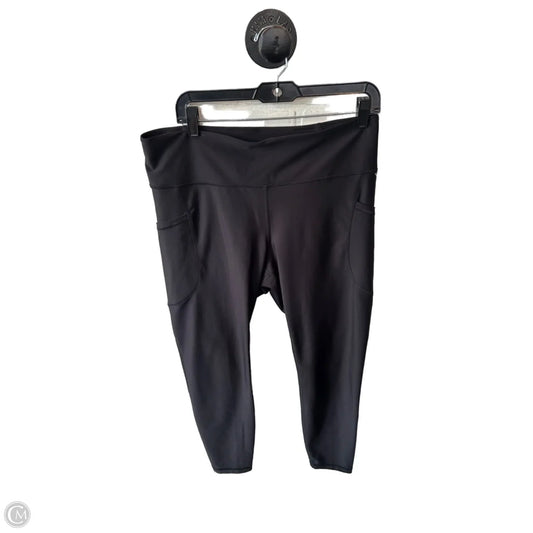 Athletic Leggings By Old Navy In Black, Size: 16
