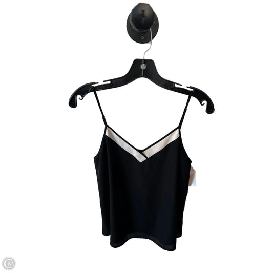 Top Sleeveless By Banana Republic In Black & White, Size: Xs