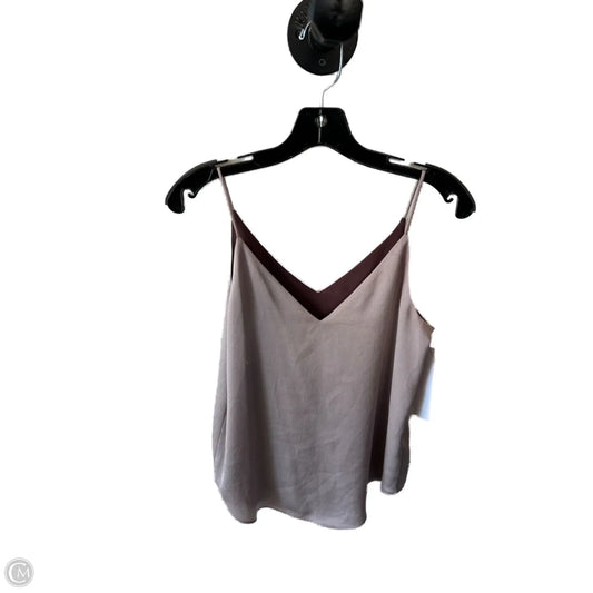 Top Sleeveless By Express In Cream & Pink, Size: Xs