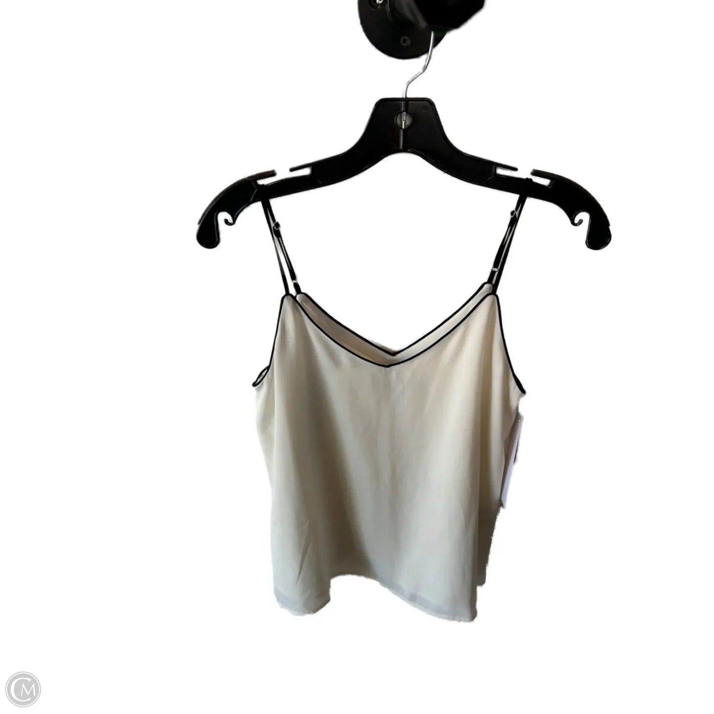 Top Sleeveless By Banana Republic In Black & White, Size: Xs