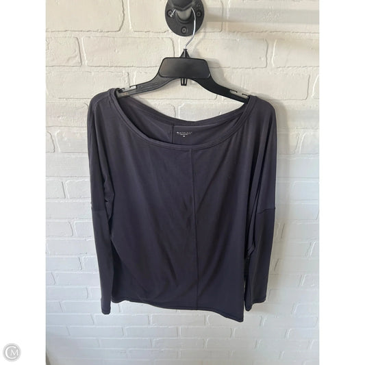 Athletic Top Long Sleeve Crewneck By Athleta In Purple, Size: M