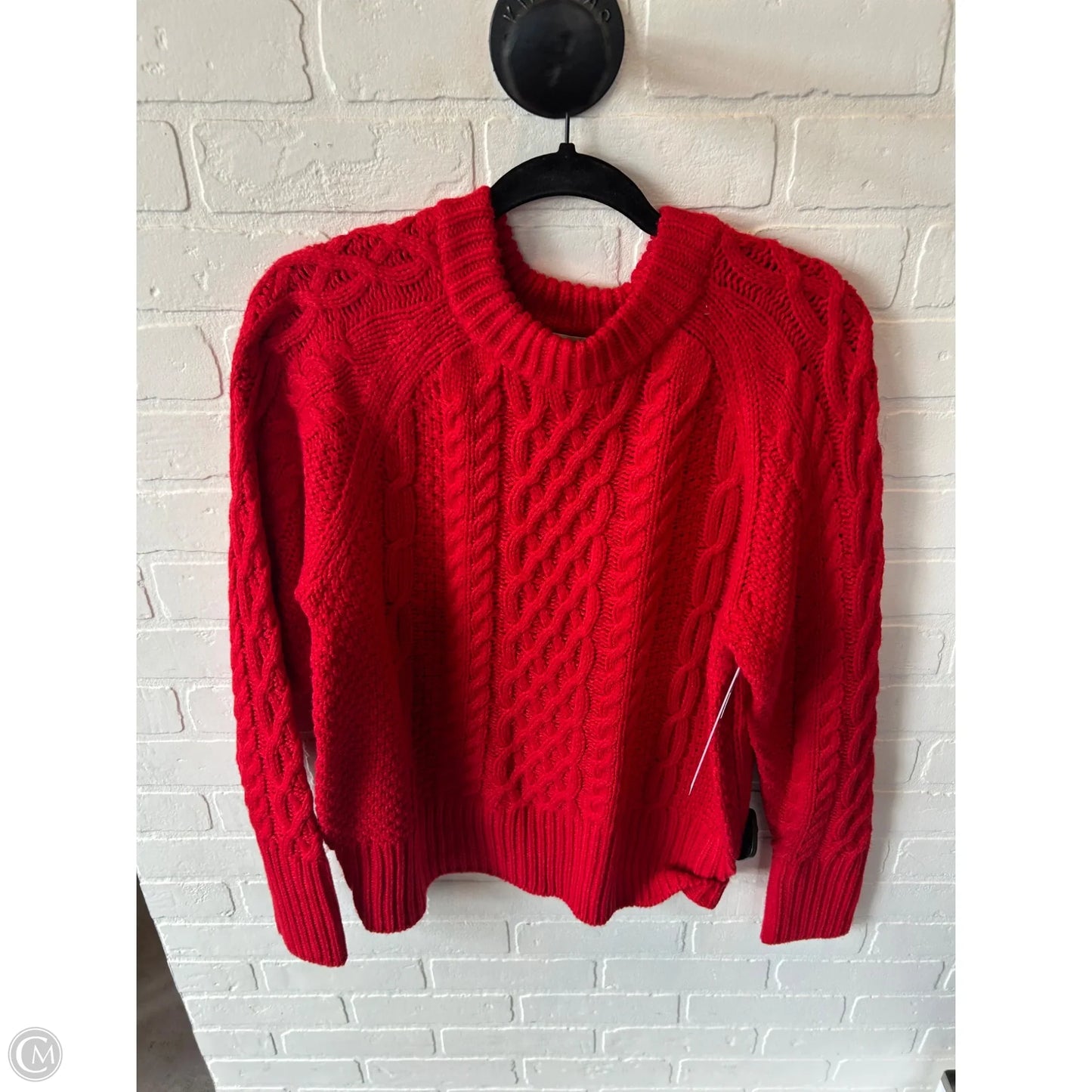 Sweater By Style And Company In Red, Size: L