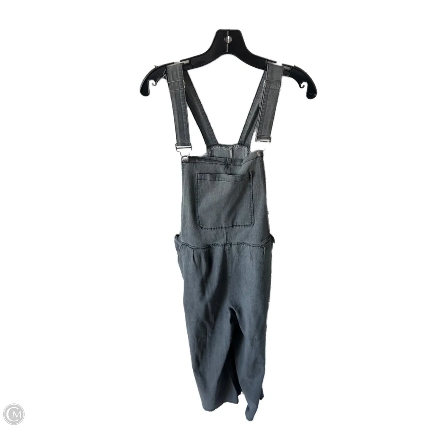 Overalls By Clothes Mentor In Grey Denim, Size: M