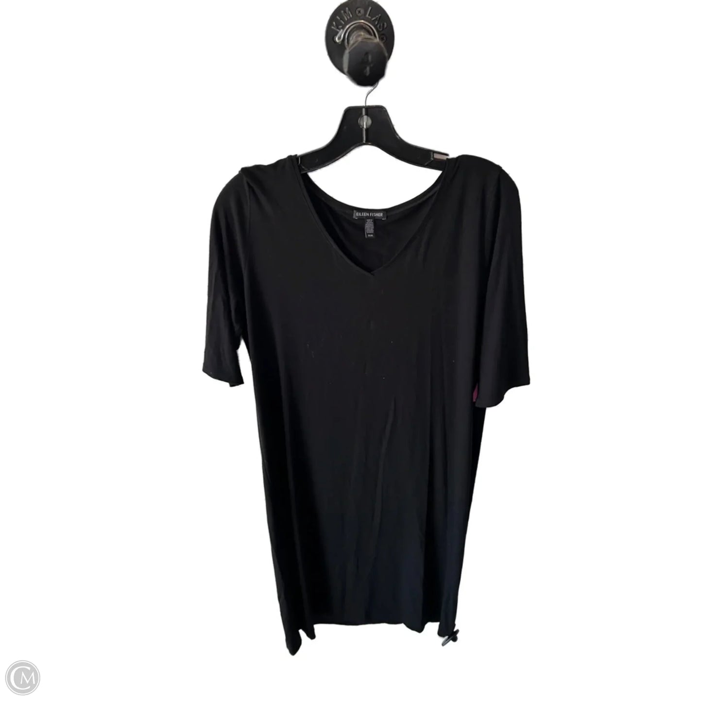 Dress Casual Short By Eileen Fisher In Black, Size: M