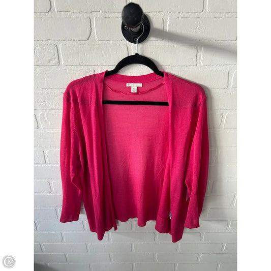 Cardigan By C Est. 1946 In Pink, Size: Xl