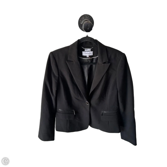 Blazer By Calvin Klein In Black, Size: M