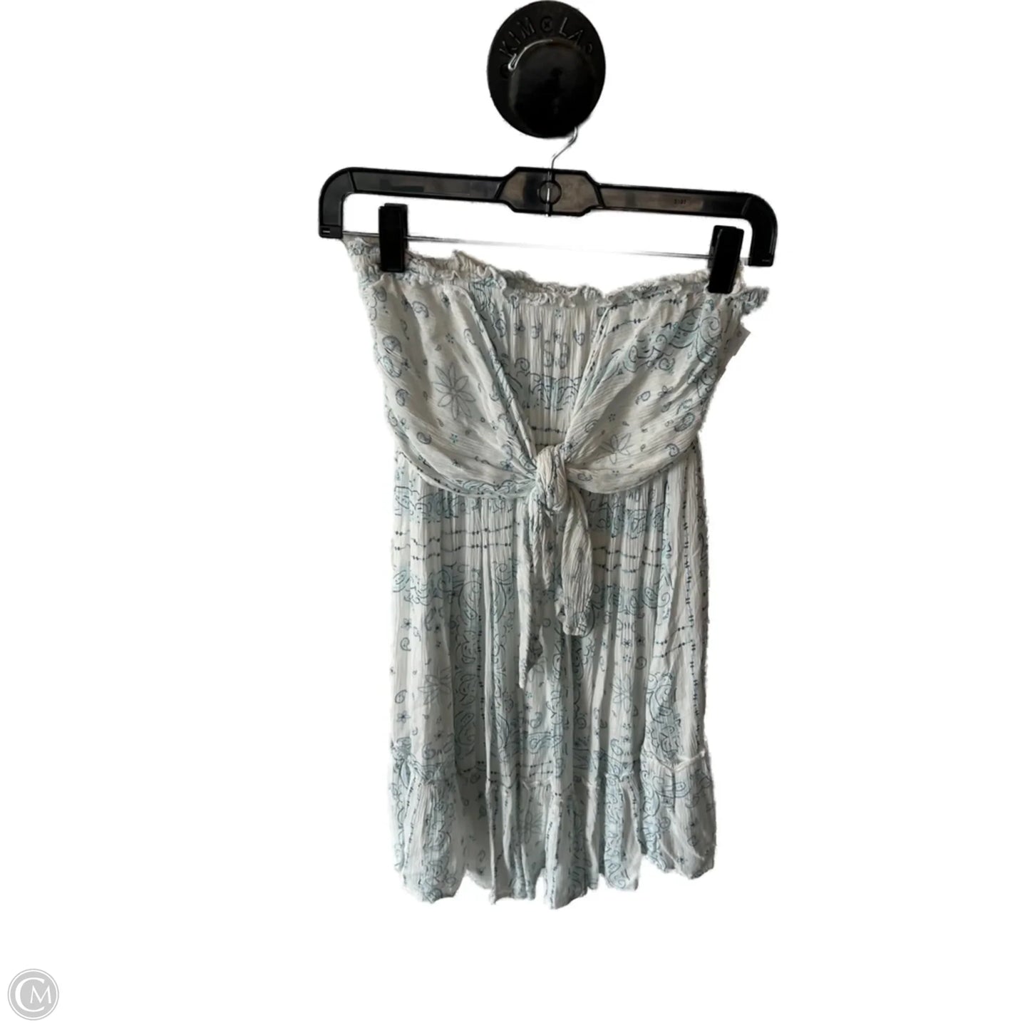 Dress Casual Short By Ocean Drive In Blue & White, Size: S