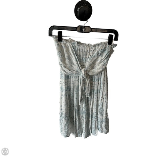 Dress Casual Short By Ocean Drive In Blue & White, Size: S