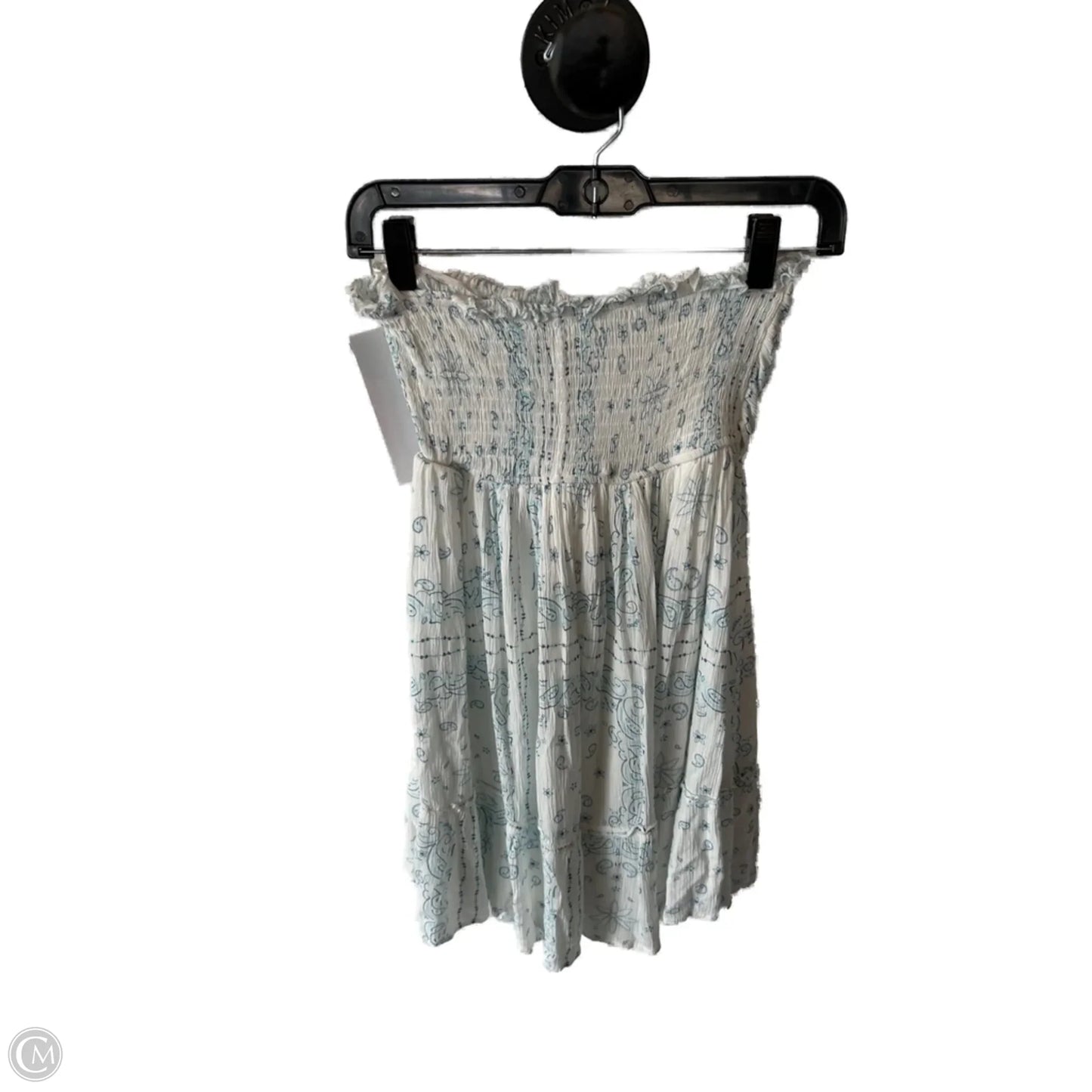 Dress Casual Short By Ocean Drive In Blue & White, Size: S