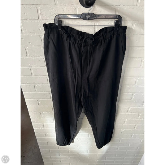 Pants Joggers By Inc In Black, Size: 20