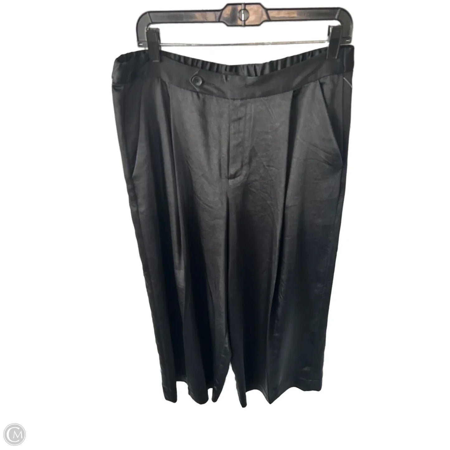 Pants Wide Leg By Banana Republic In Black, Size: 12