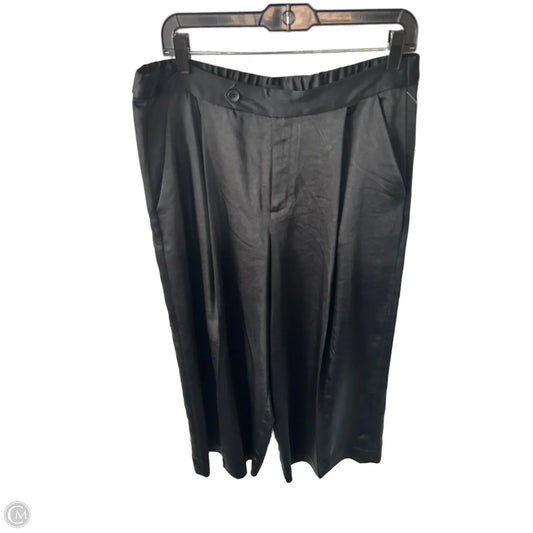 Pants Wide Leg By Banana Republic In Black, Size: 12