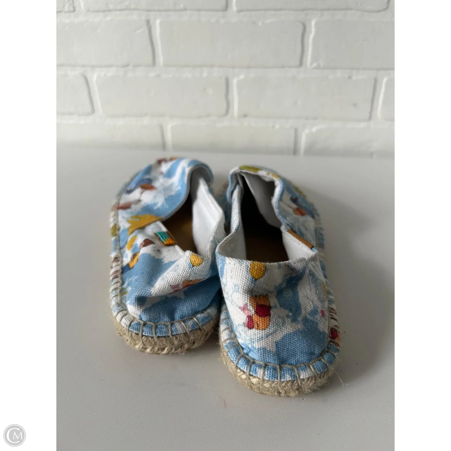 Shoes Flats By Disney In Blue & White, Size: 8.5