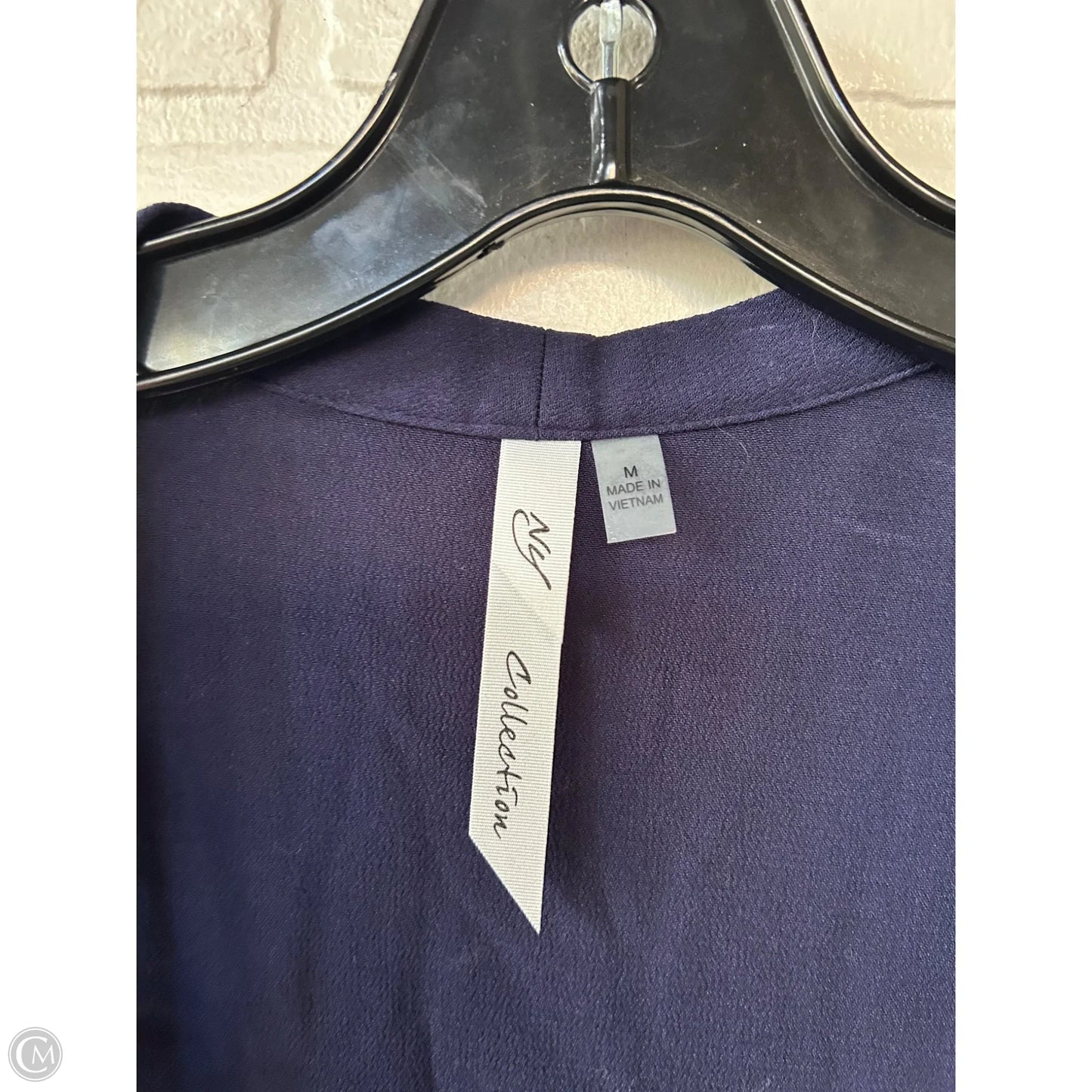 Cardigan By Ny Collection In Blue, Size: M