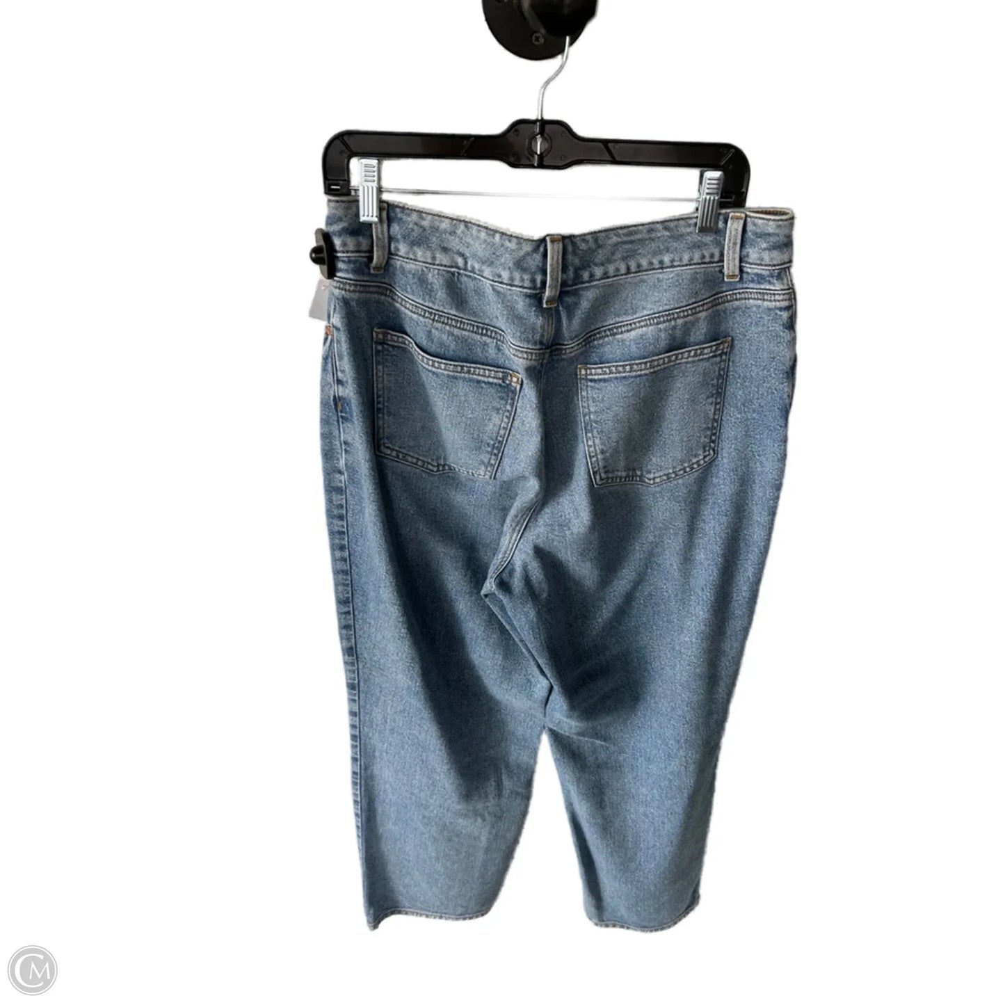 Jeans Straight By Talbots In Blue Denim, Size: 10p