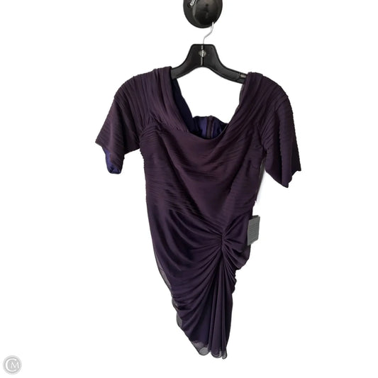 Dress Party Short By Clothes Mentor In Purple, Size: Lp