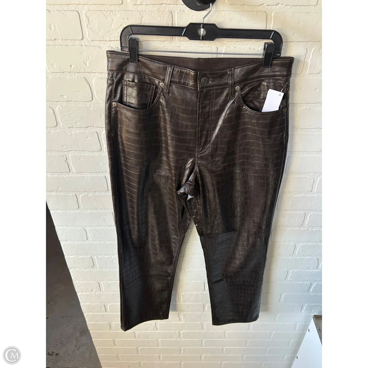 Pants Wide Leg By Gap In Brown, Size: 12