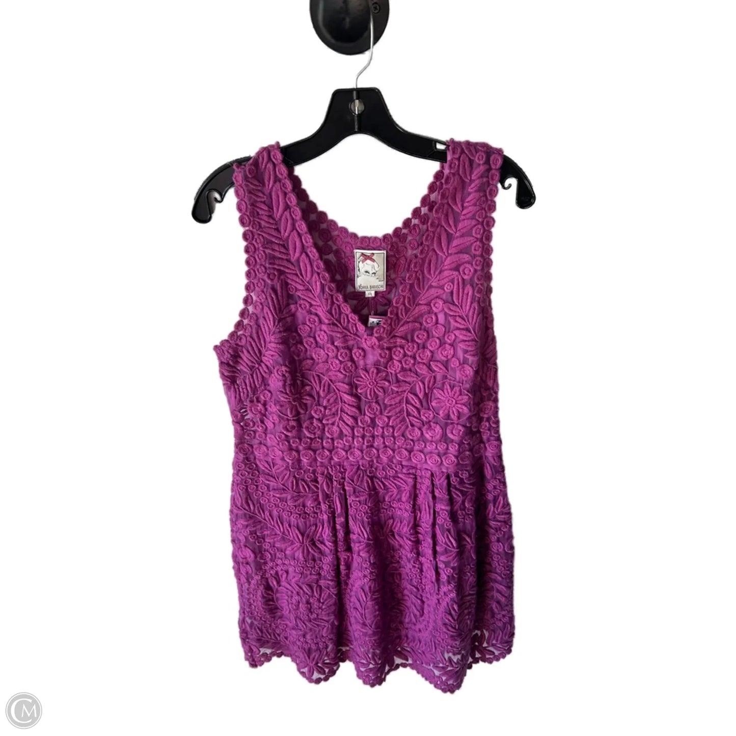 Dress Party Short By Clothes Mentor In Purple, Size: L