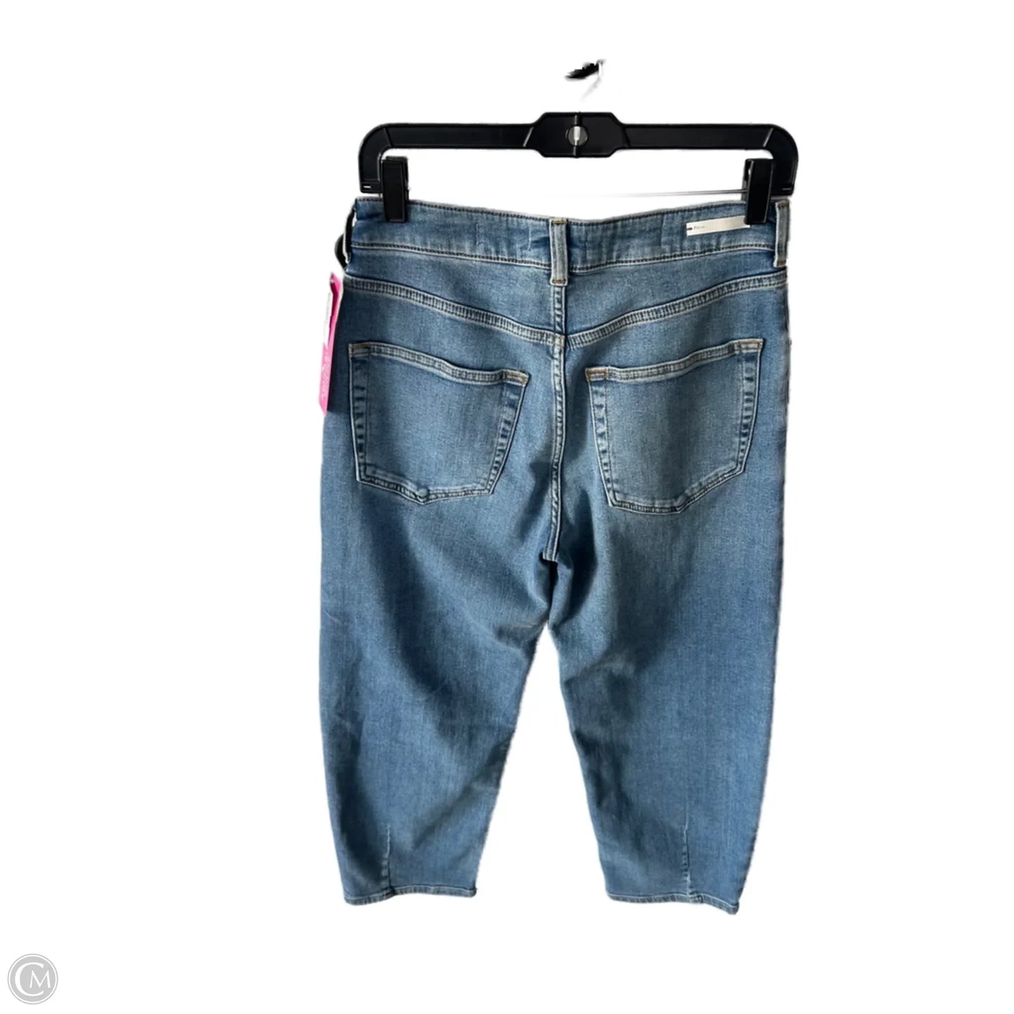 Jeans Straight By Pilcro In Blue Denim, Size: 4