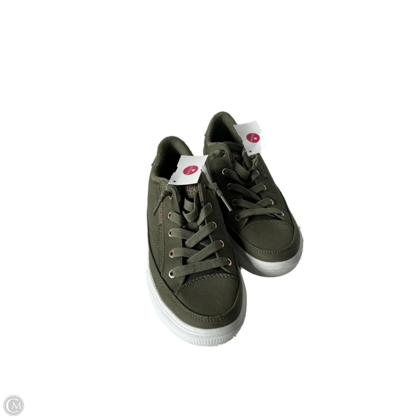 Shoes Sneakers By Skechers In Green, Size: 8