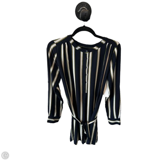 Dress Casual Short By Loft In Blue & Green, Size: S