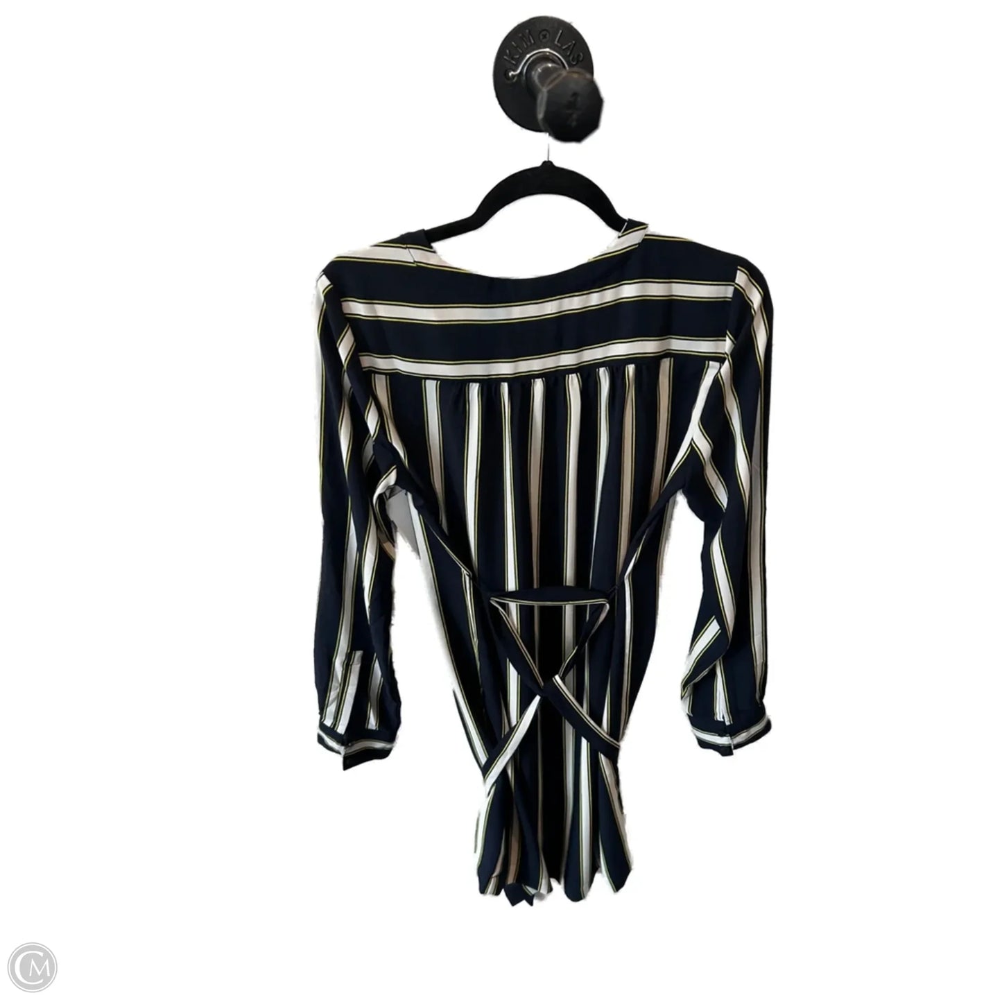 Dress Casual Short By Loft In Blue & Green, Size: S