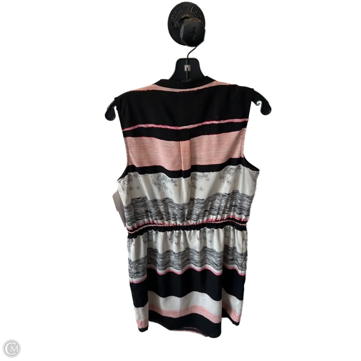 Dress Work By Ivanka Trump In Black & Pink, Size: M