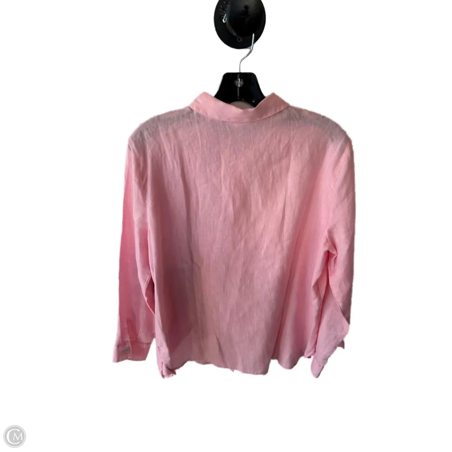 Top Long Sleeve By J. Jill In Pink, Size: Sp