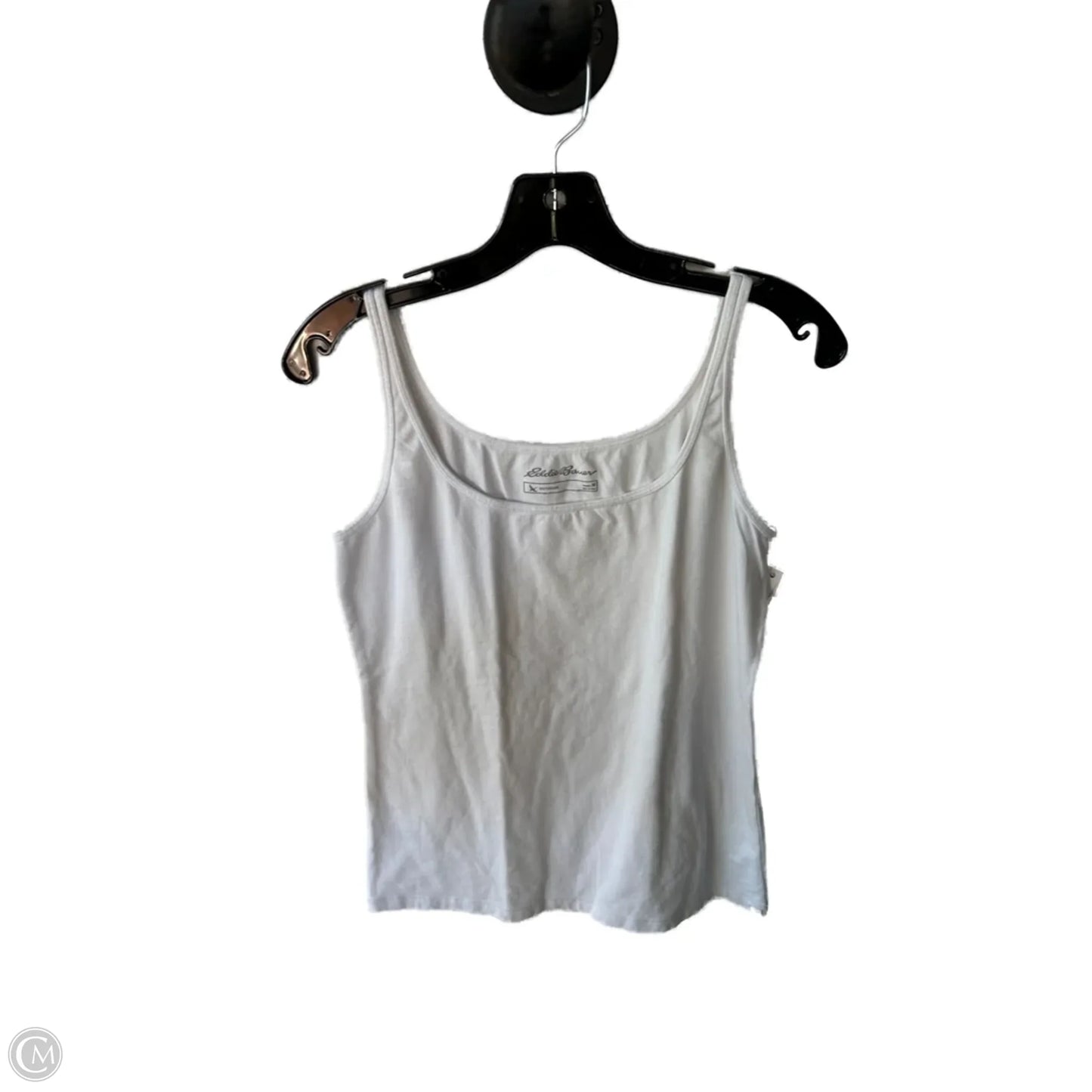 Top Sleeveless Basic By Eddie Bauer In White, Size: M