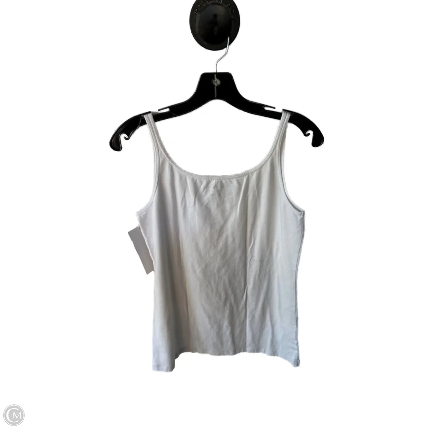 Top Sleeveless Basic By Eddie Bauer In White, Size: M